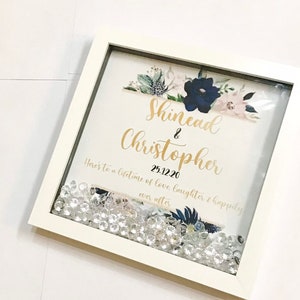 Personalisierter Hochzeitsrahmen Paar Geschenk Nikah Arabisch Arabisch Brautjungfern BrautPaar Dekor Wand Kunst Heirat Druck Digital Download