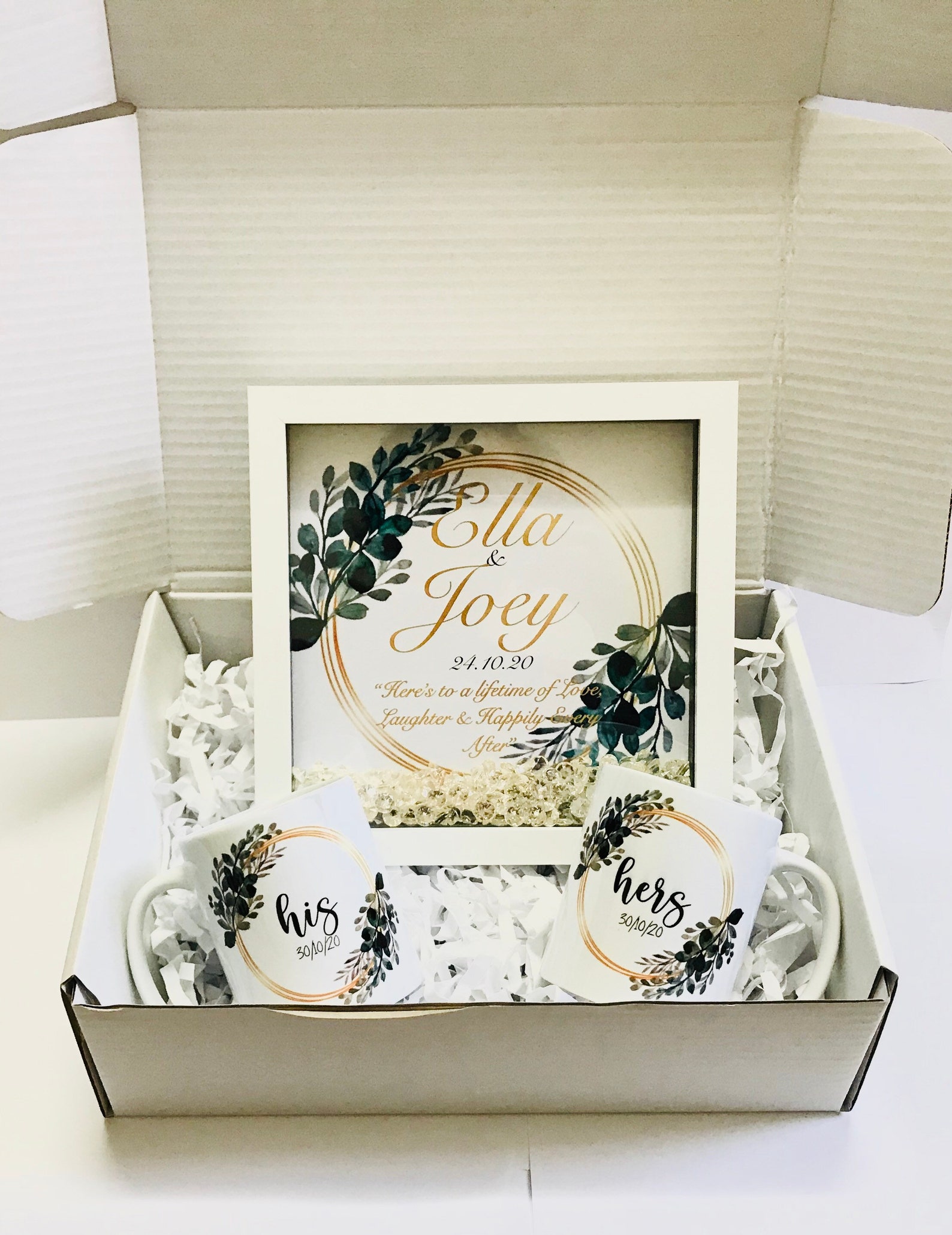 His and Hers Hamper Wedding Lockdown Couple Pamper Relaxation Etsy UK