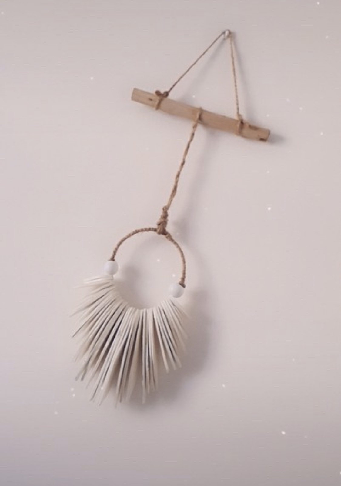 Collier Papou Blanc Naturel