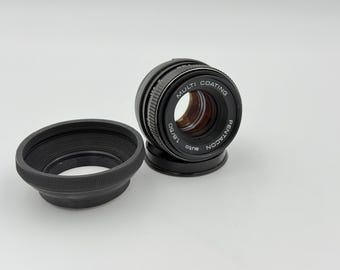 Pentacon Auto 50mm F/1.8 – Vintage M42 Lens – 1970s – Lots of Dust