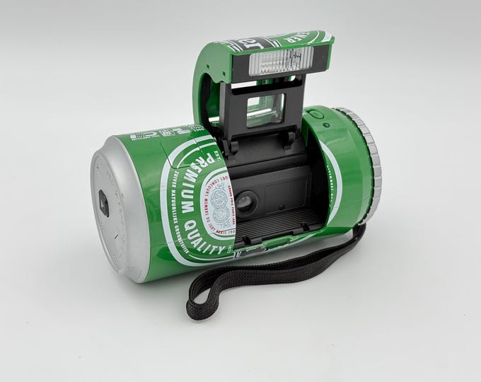 Heineken Beer Can Camera Complete in Box 35mm Retro collectible Camera