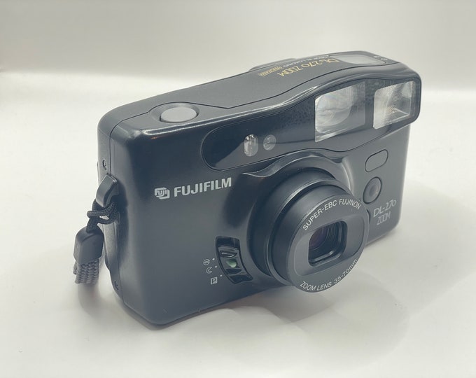 Fujifilm DL-270 Zoom 35mm film Analogue Point and Shoot Camera - Tested - Free Shipping Worldwide