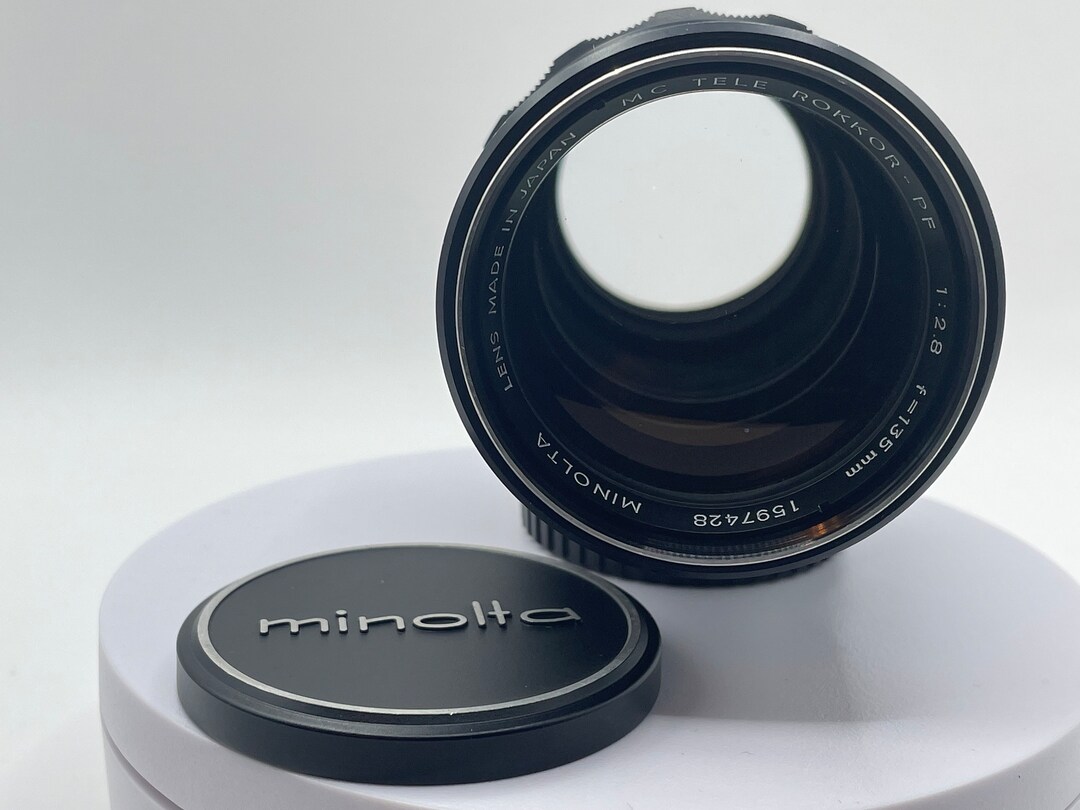 OBJECTIF MINOLTA 135MM f/2,8 MC TELE REKKORD-PF Filtre UV KENKO EUR 59,00 - FR