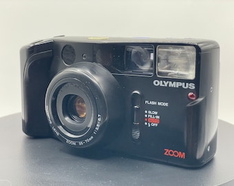 Olympus AZ-1 Zoom Film Camera: Vintage Point & Shoot With Case - Etsy