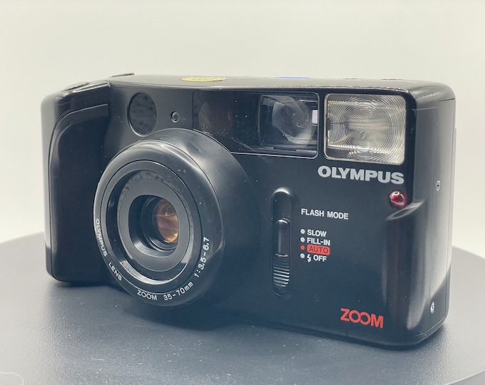 Olympus AZ-1 Zoom 35mm Film Point And Shoot Camera With Free World Wide Shipping - Tested -