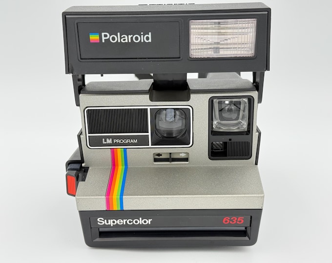 Polaroid Supercolor 635 LM Program Instant Camera for 600 instant film - Fully Tested -