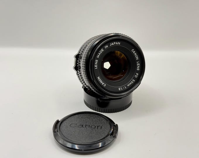 Canon FD 50mm F1.8 Lens for FD mount in beautiful condition