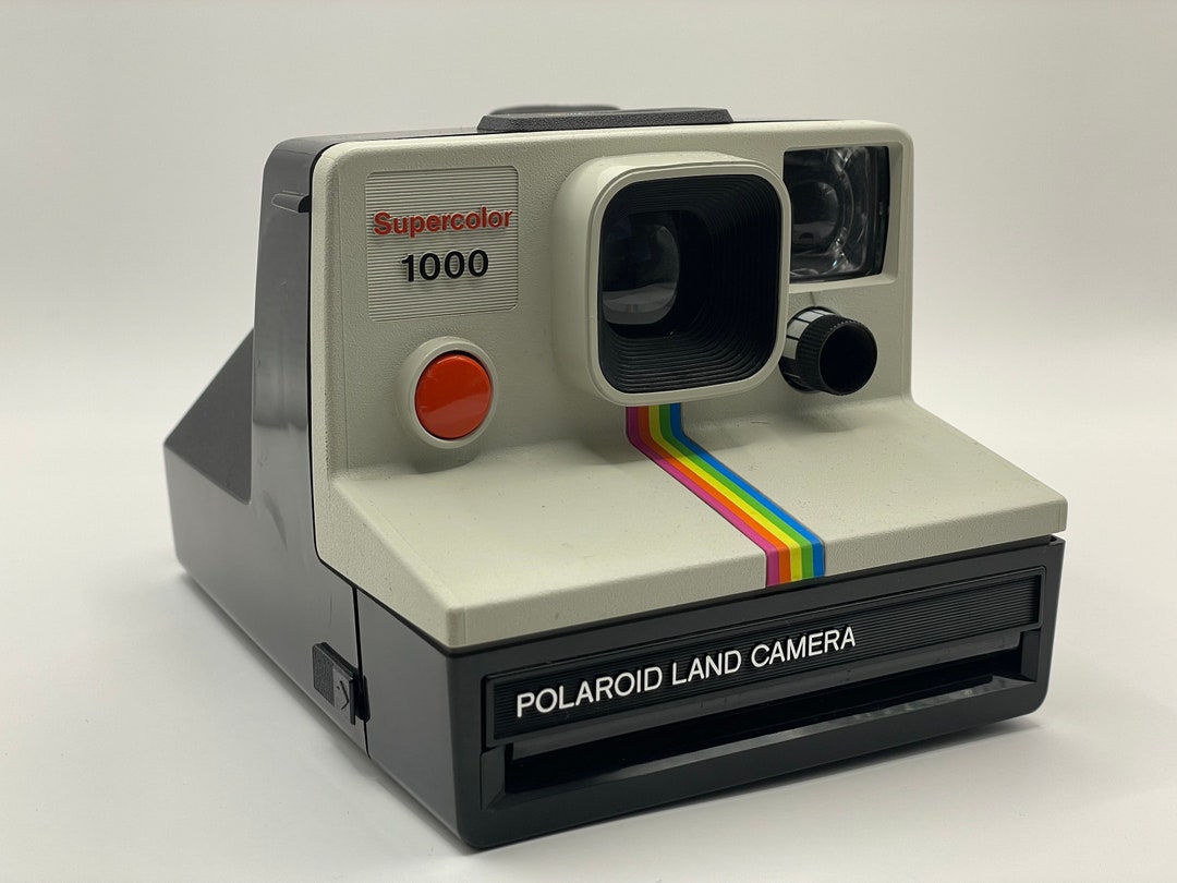 Vintage Polaroid Supercolor 1000 Land Camera - Fully Tested