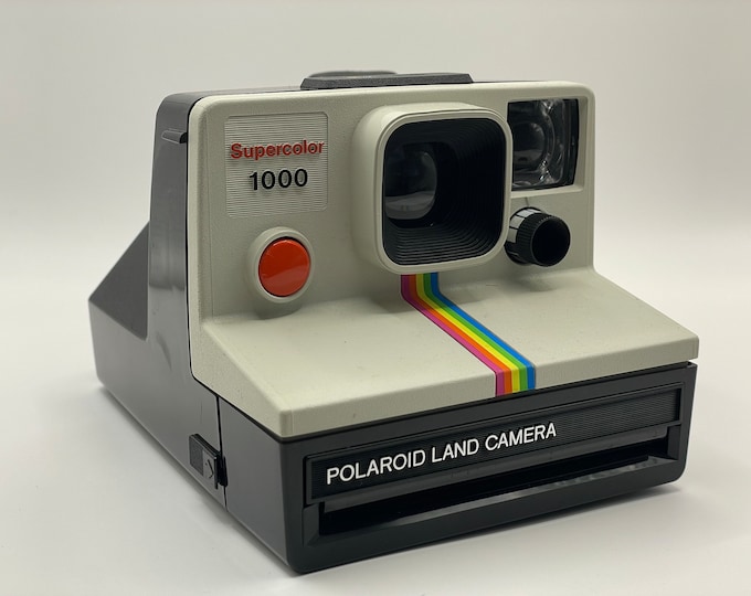 Vintage Polaroid Supercolor 1000 Land Camera - Fully Tested - Free Shipping Worldwide