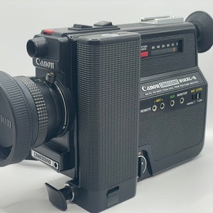 ヴィンテージ Canon Canosound 312XL-S スーパー8 ムービーフィルムカメラ - 完全テスト済み - 世界中送料無料
