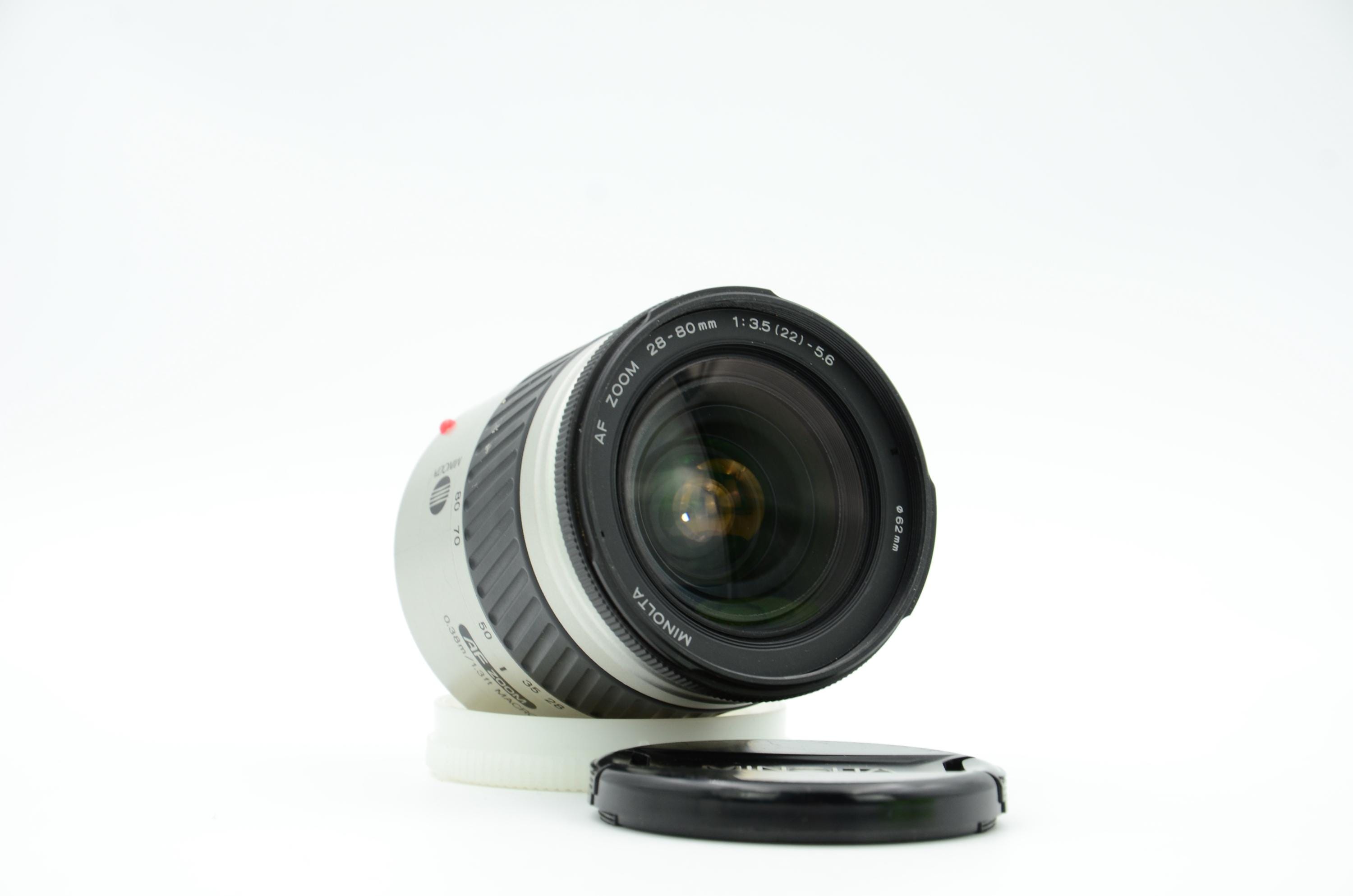 MINOLTA a-7 AF ZOOM 28-80mm 1:3.5(22)-5.6 D 一眼レフ フィルム