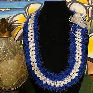 Graduation lei - double strand “pikake” style - variety of colors available
