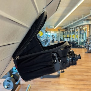 Borsa magnetica per fitness e attività all'aperto: attacco magnetico, molte tasche Perfetta per il fitness, il ciclismo e l'uso quotidiano. immagine 6