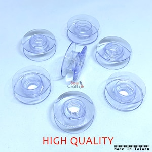 Husqvarna Viking BOBBINS Sewing Machines Clear Concave # 4120975-45