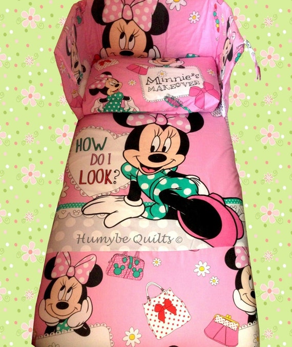 minnie mouse cot set australia