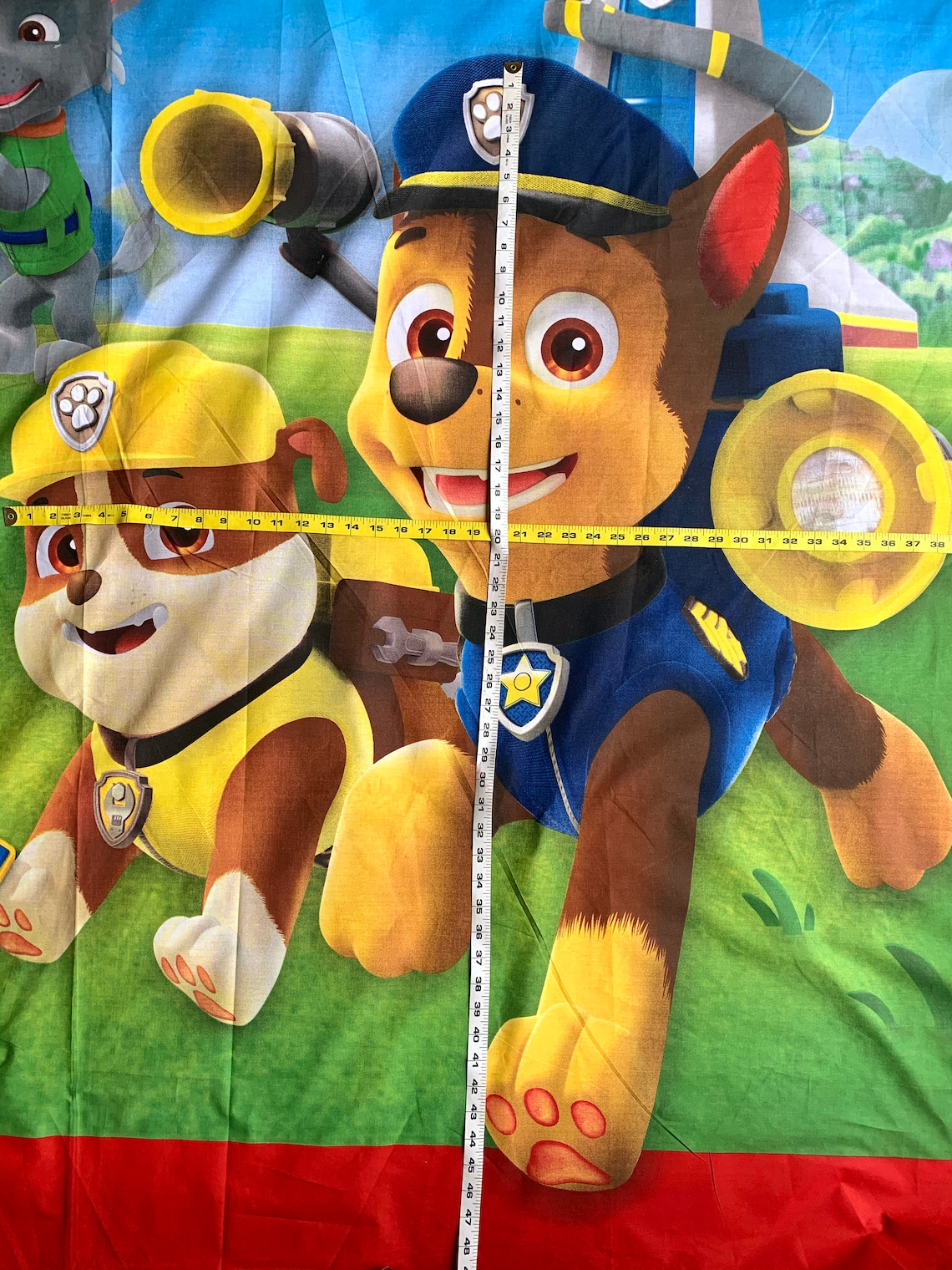 Paw Patrol Calling All Pups Large PANEL FABRIC Polycotton Etsy