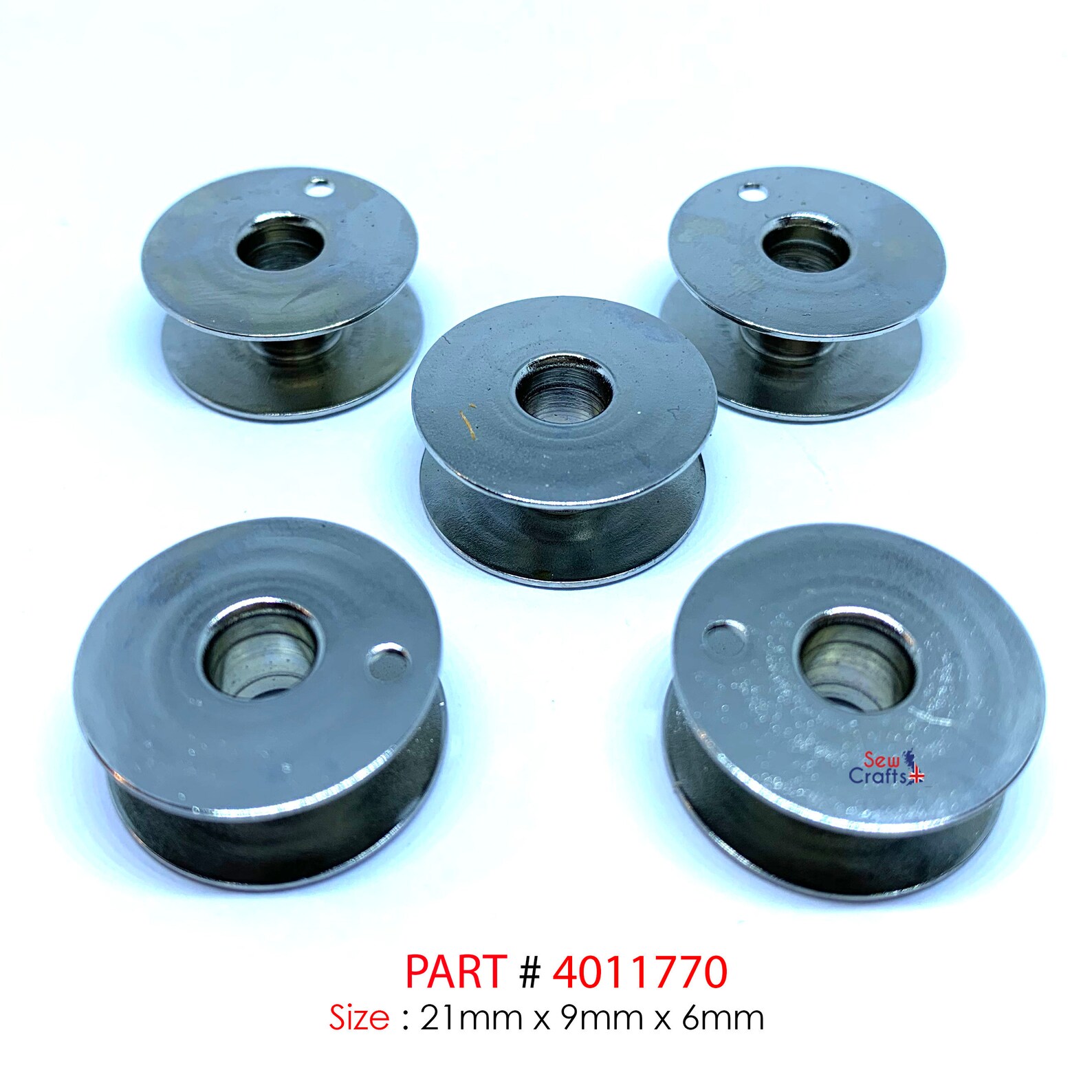 HUSQVARNA Viking Sewing Machine Metal BOBBINS 4011770 Fits 7 Etsy Canada