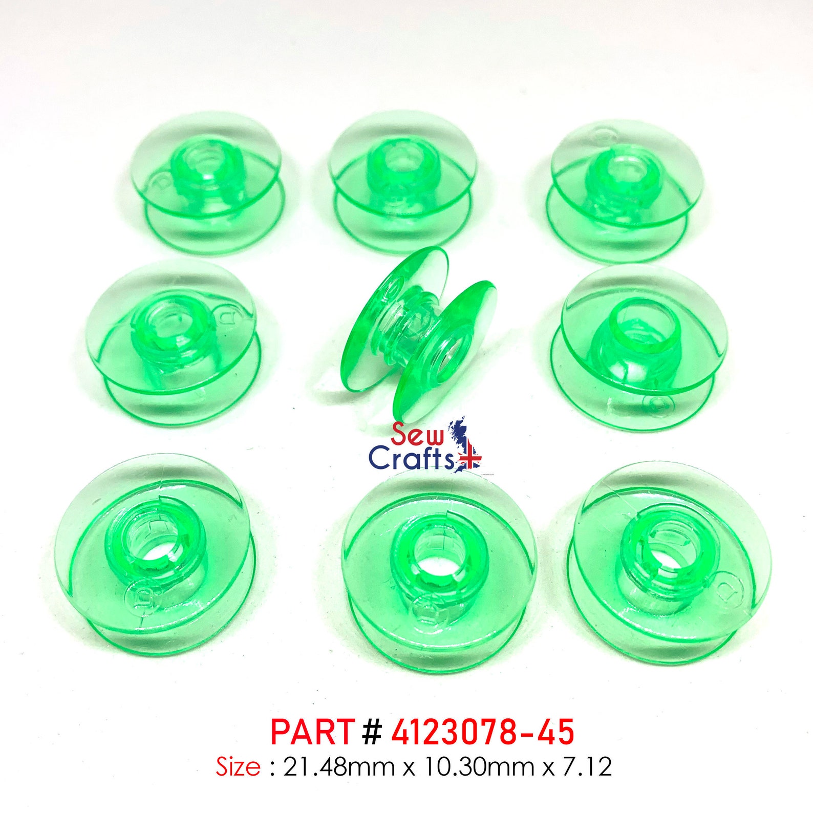 Husqvarna Pre-wound bobbins (black) – Pembertons Husqvarna sewing machine bobbins