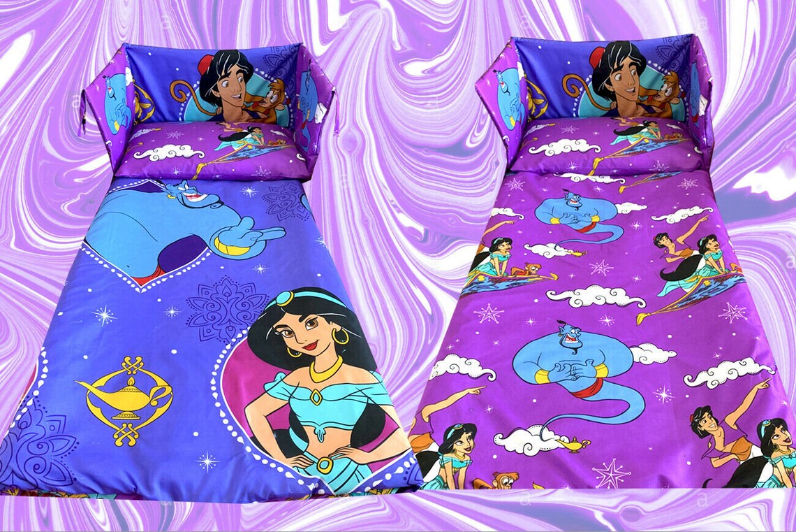 Disney Aladdin Princess Jasmine Cot/Crib BEDDING SET All Etsy
