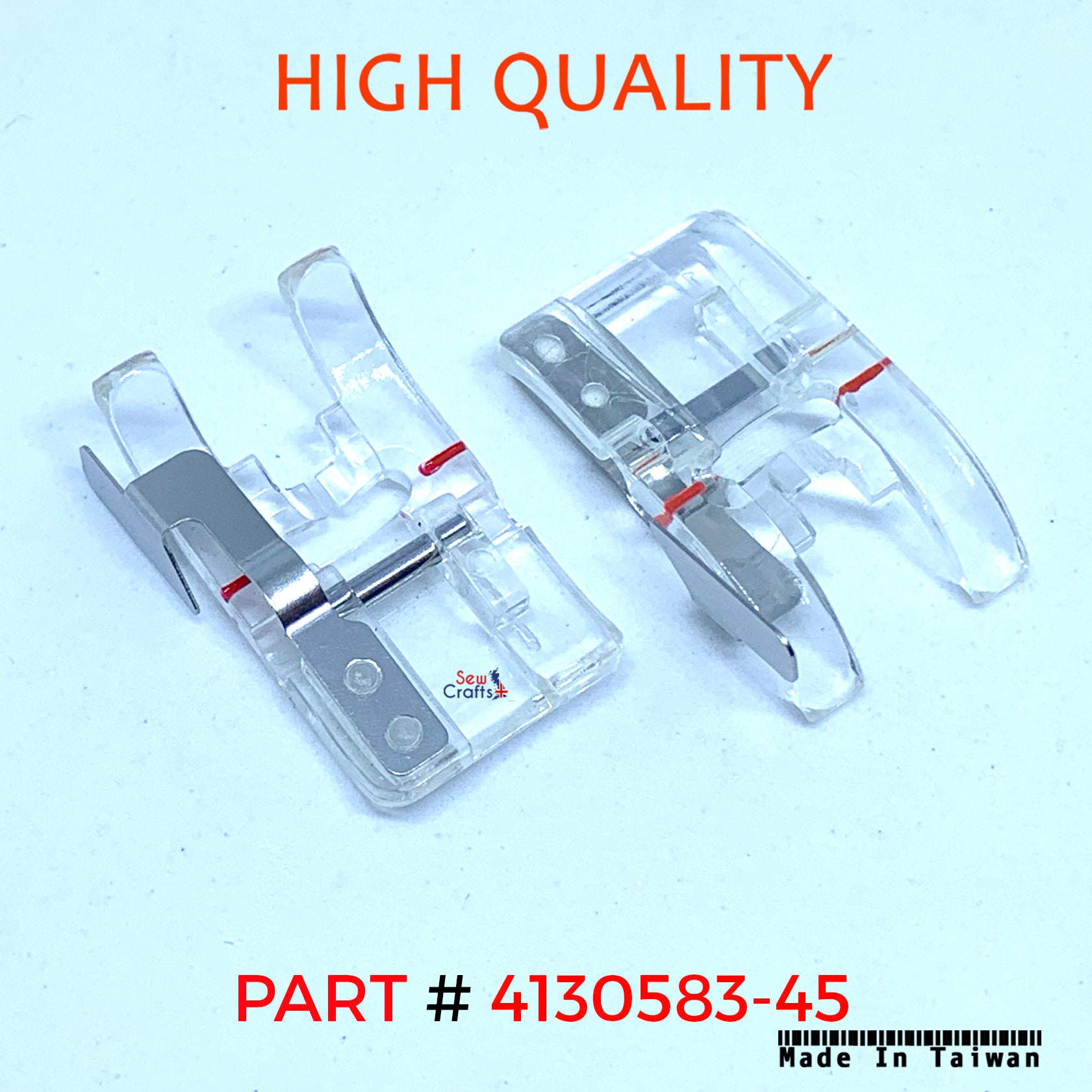 Clear B Edge Joining Foot 4130584-45 for Viking Sewing Machines