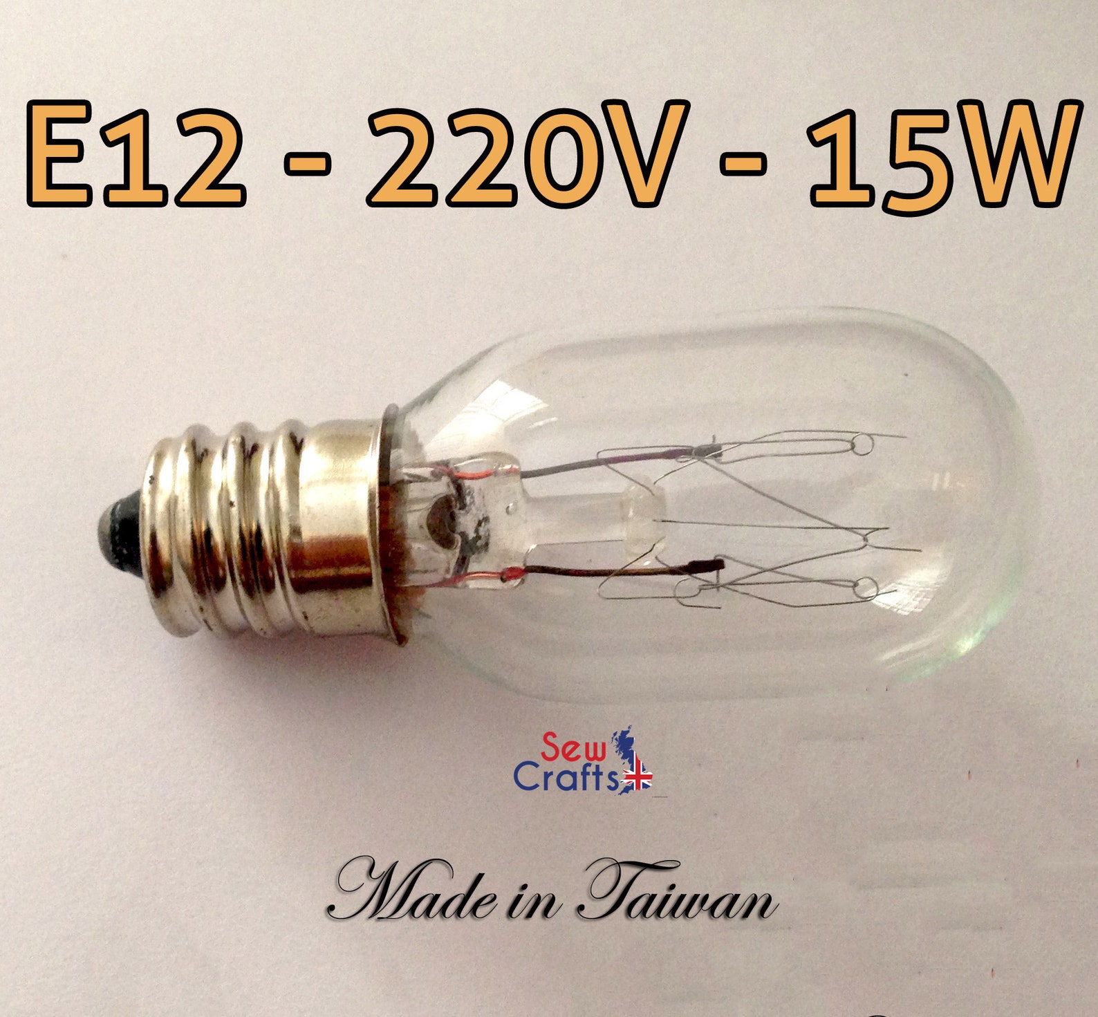 Sewing Machine Light BULB E12 220V 15W Use for Fridge Etsy