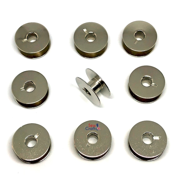 Industrial Sewing Bobbins 21mm X 8.5mm Will Fit SINGER 20U, BROTHER, JUKI,  Riccar + More