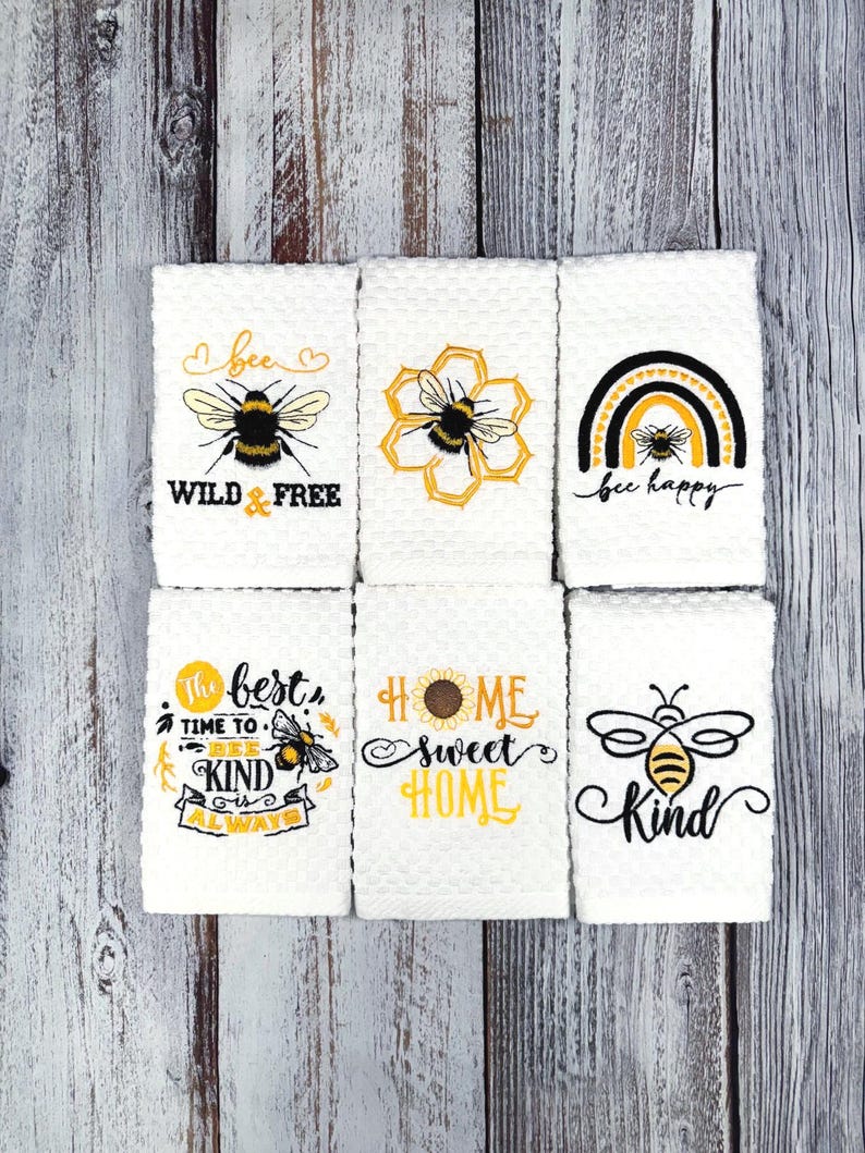 Illumin8ingDesigns Embroidered Hand Towel - Thumbnail 5