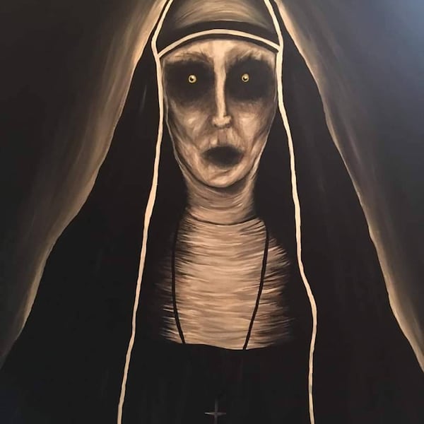 The Nun - Conjuring painting - Canvas