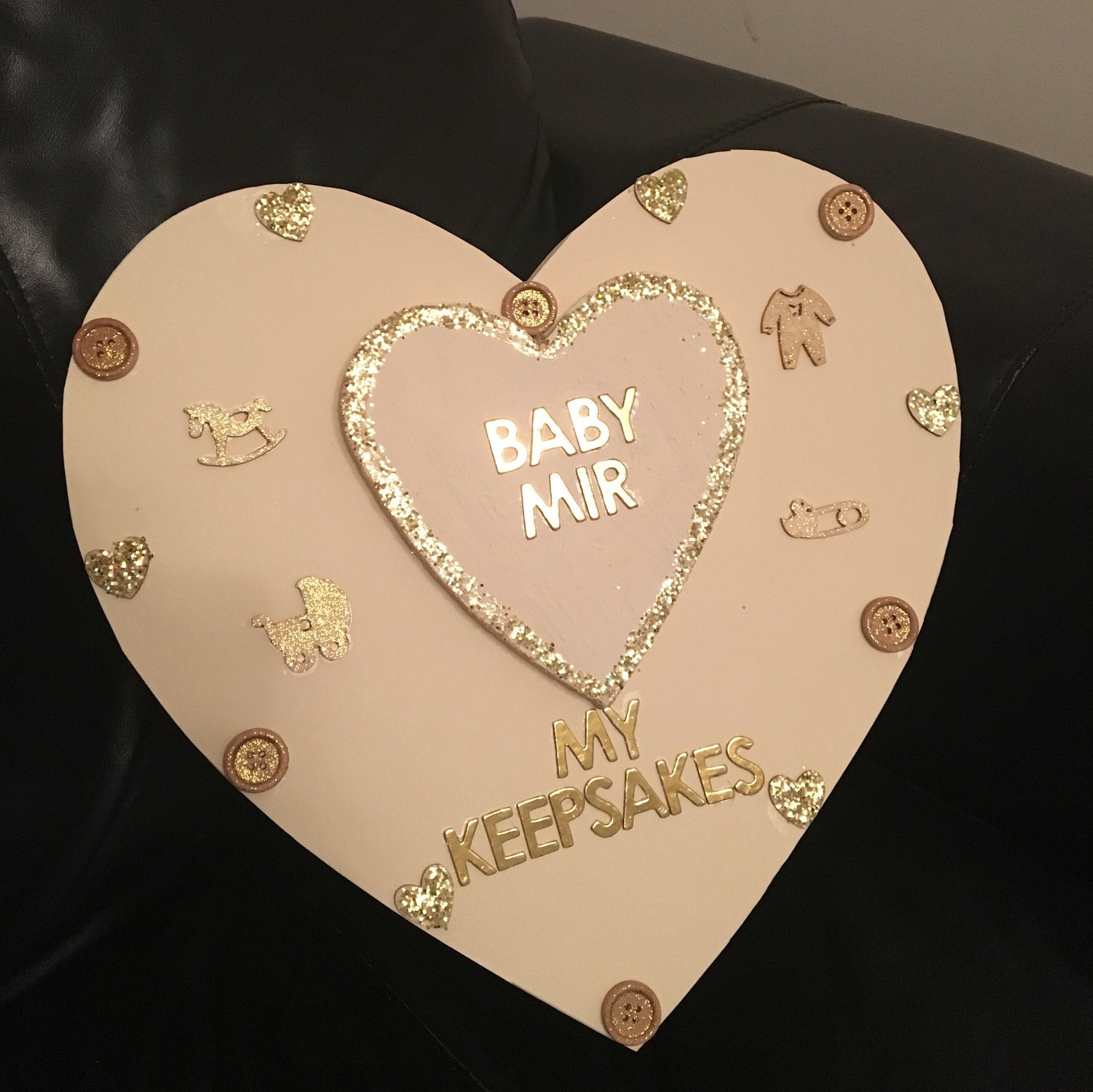 Personalised Baby Keepsake Box Etsy