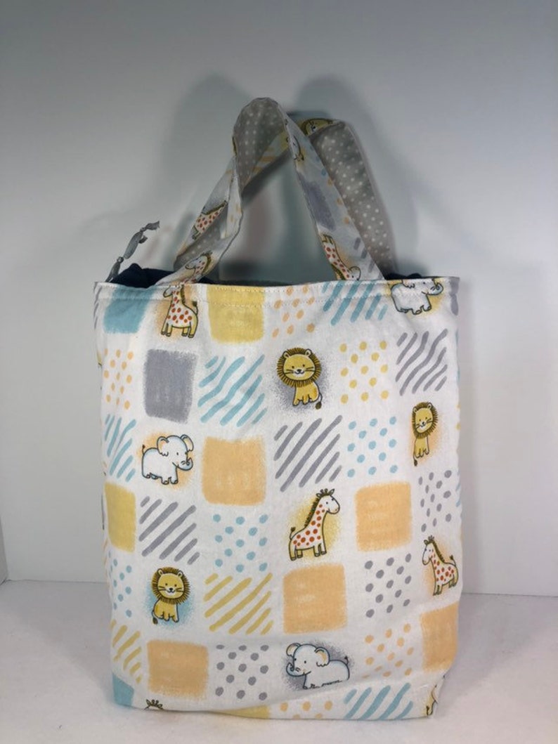 Gift bagfabric gift bagtotebaby gift bagtote bagbaby shower