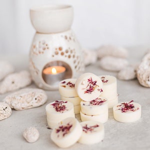 Cire de soja fondante botanique relaxante parfumée aux huiles essentielles Cadeau de pendaison de crémaillère pour une amie Aromathérapie Parfum d&#39;intérieur Cadeau d&#39;anniversaire pour elle
