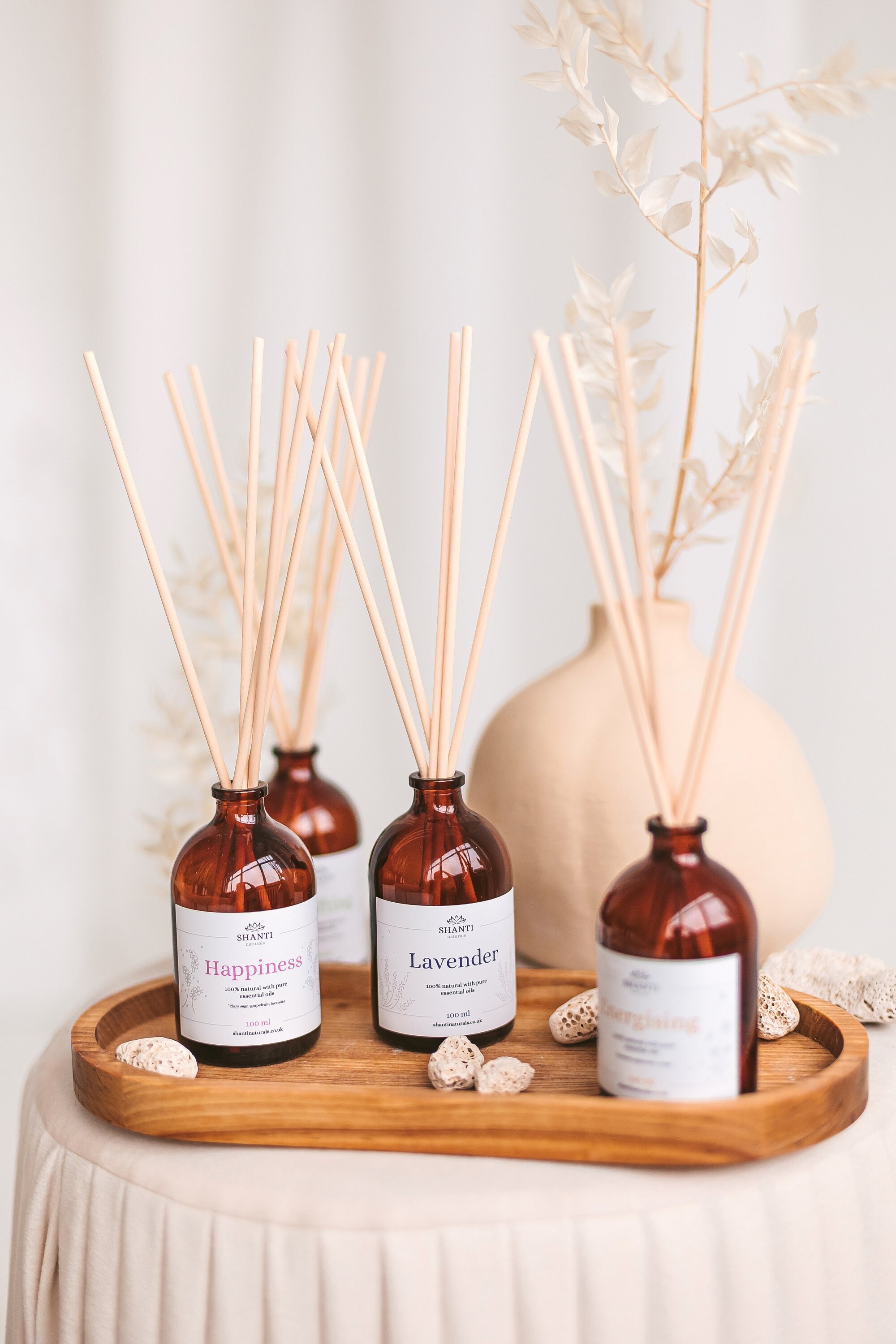 Uplifting Reed Diffuser Scented With Lemongrass Grapefruit - Etsy UK