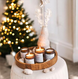Coffret 12 Bougies Parfumées De Noël - Cire De Soja Naturelle, 12 Parfums, Cadeau Femme, Maison