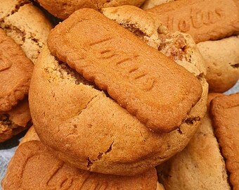 NYC Inspired Biscoff Cookies, Giant Chunky Cookies, 8 Pack