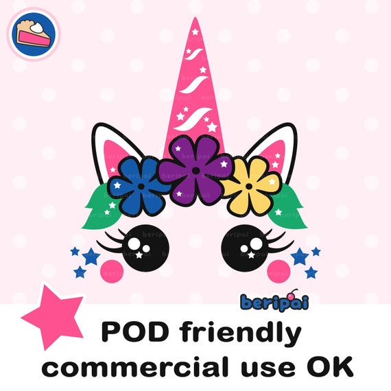 Colorful Unicorn Clipart Png