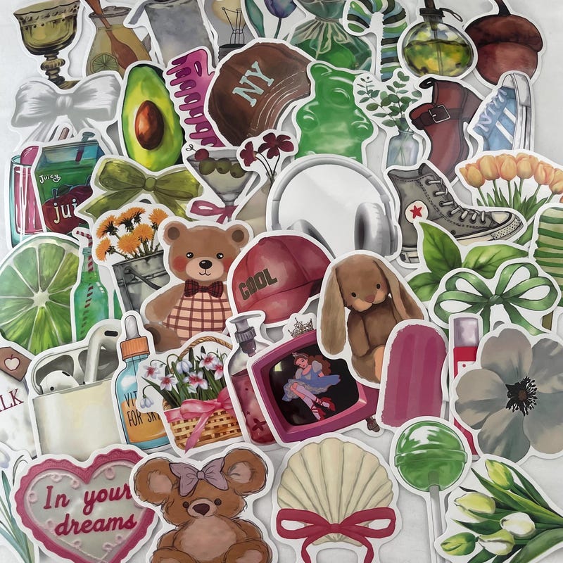 Sticker Pack Clean Girl - Etsy