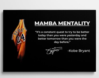 Mamba Mentality Etsy