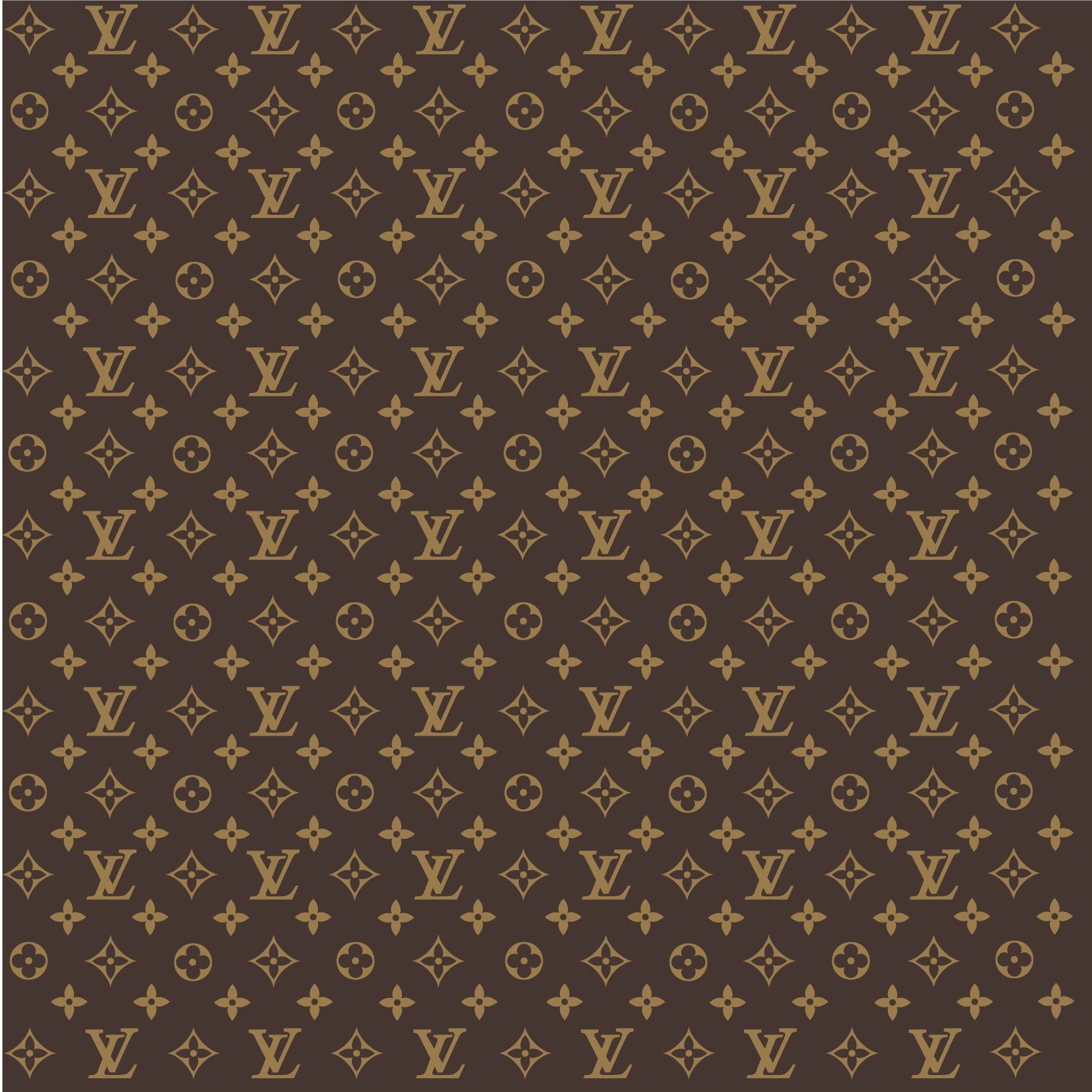 Large 24x24 Louis Vuitton Patern SVG | Etsy