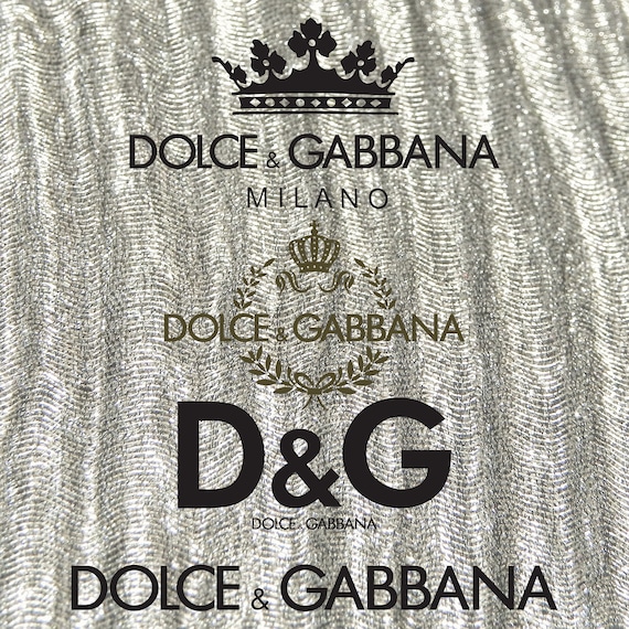 Dolce & Gabbana Logo Set SVG | Etsy