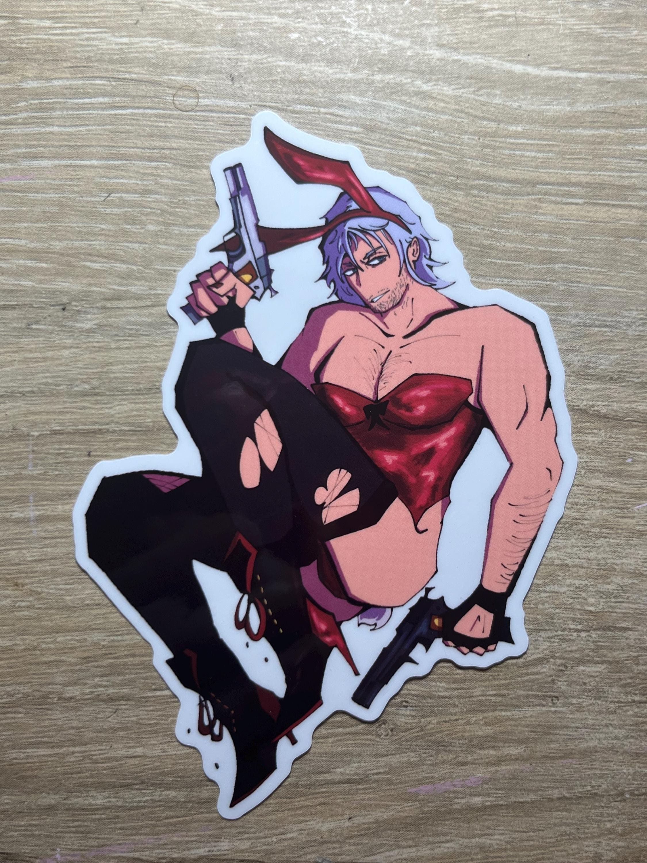 Bunny Suit Dante Sticker