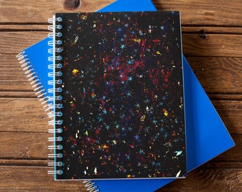 Sparkle in the Rough Spiral Notebook - Ruled Line Journal for Writers and Planners, Boho Shine Spiral Notebook, Writer's Gifts