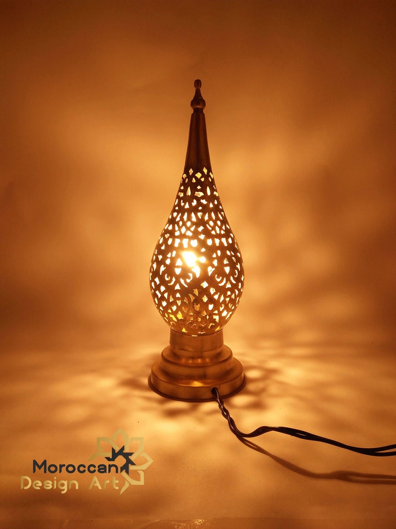 Moroccan Lamp standing copper lamp wedding light style glass lamp shades hurricane lampshade moroccan luxury