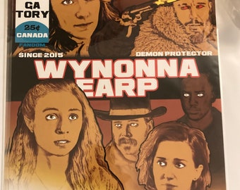 Wynonna Earp Poster / Fiktional Comic BuchHülle