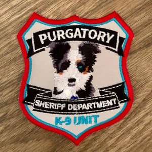 Purgatory Sheriff Dept. K-9 Unit Patch - Wynonna Earp