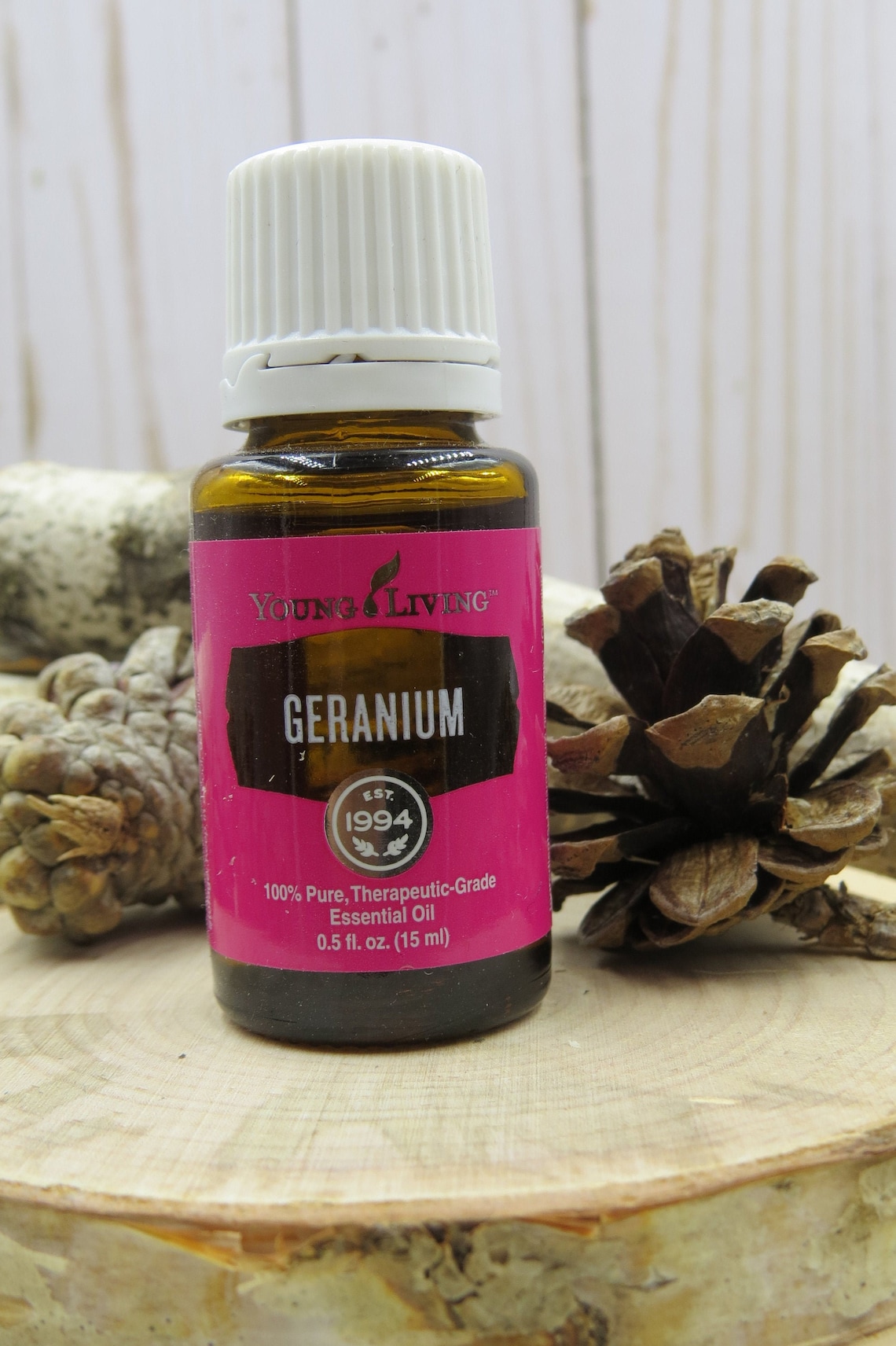 Geranium Essential Oil Young Living 15 ml Etsy