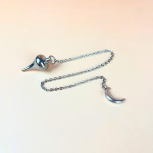 Luzi pendulum dowsing pendulum divination tool geobiology pendulum classic metal pendulum water drop pendulum occult gift