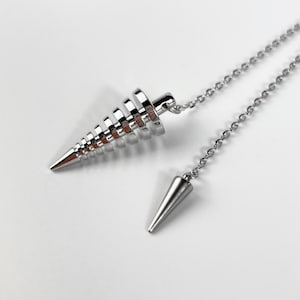 9 rings dowsing pendulum, precise divination tool for chart work