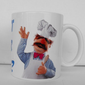 Swedish Chef Muppets Vert der ferk CERAMIC MUG new must have L@@K