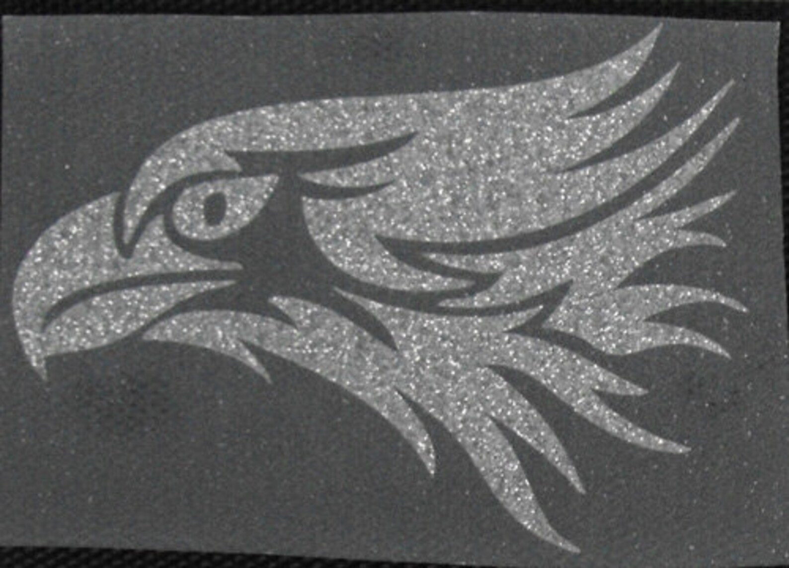 BM466 EAGLE Bird Animal IRON ON Transfer Patch Glitter Foil Etsy