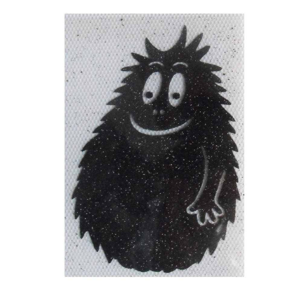 Barbapapa Barbabob Hairy Child Iron On Transfer Patch Glitter Etsy
